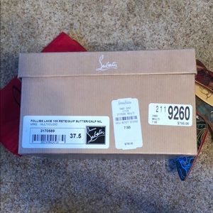 Christian Louboutin Shoes - Brand New Christian Louboutin Follies Lace heel Christian Louboutin Shoes - Brand New Christian Louboutin Follies Lace heel